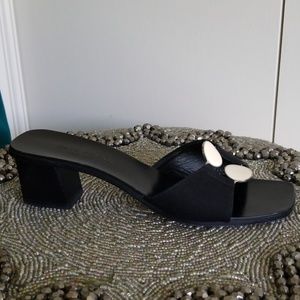 Kate Spade "Carly" Canvas Slides